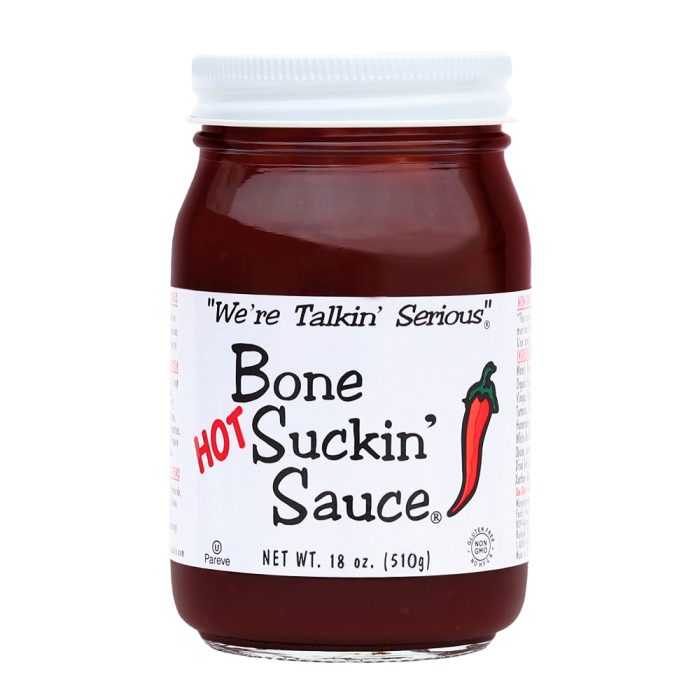 Bone Suckin' Sauce, Hot, 18 oz. jar
