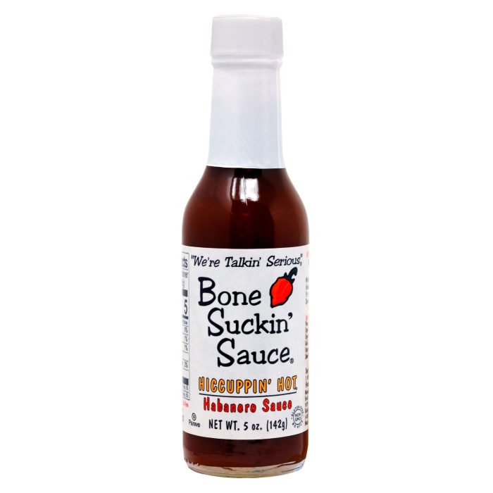 Bone Suckin Hiccuppin Hot Habanero Sauce