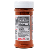 Bone Suckin' Cajun Seasoning & Rub, 4.2 oz. Nutrition Panel