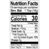 Bone Suckin' Mustard 12 oz. Nutritional Facts Information: Serving Size 1 Tbsp. (18g), Servings Per Container 19, Calories 30, Total Fat 0g (0%), Sodium 115mg (5%), Total Carbohydrate 6g (2%), Total Sugars 6g, Incl. 6g Added Sugars (12%), Protein 0g, Vitamin D 0mcg (0%), Calcium 13mg (2%), Iron 0mg (0%), Potassium 20mg (0%)