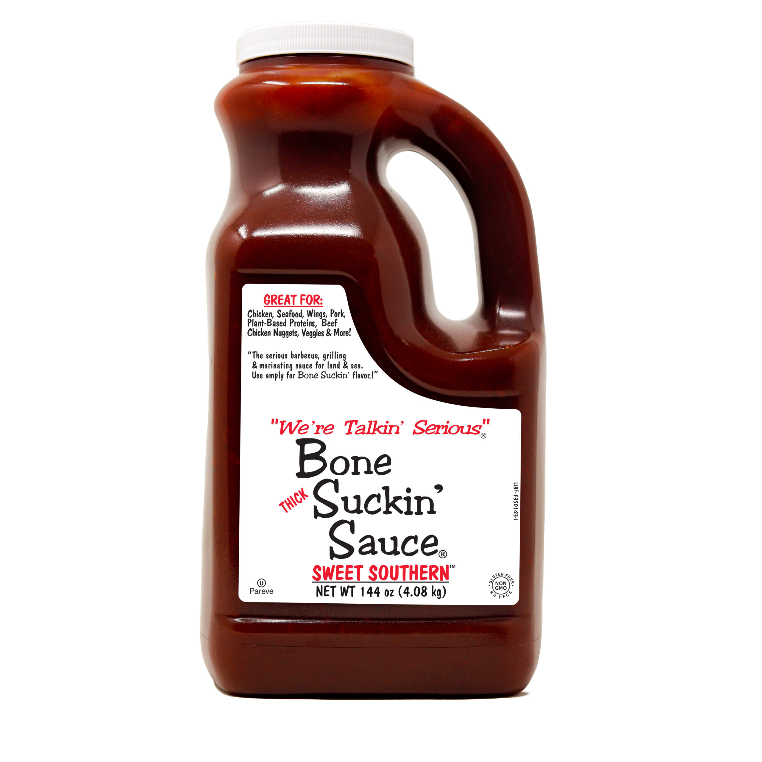 Bone Suckin' Sauce Thick Sweet Southern 144oz Jug