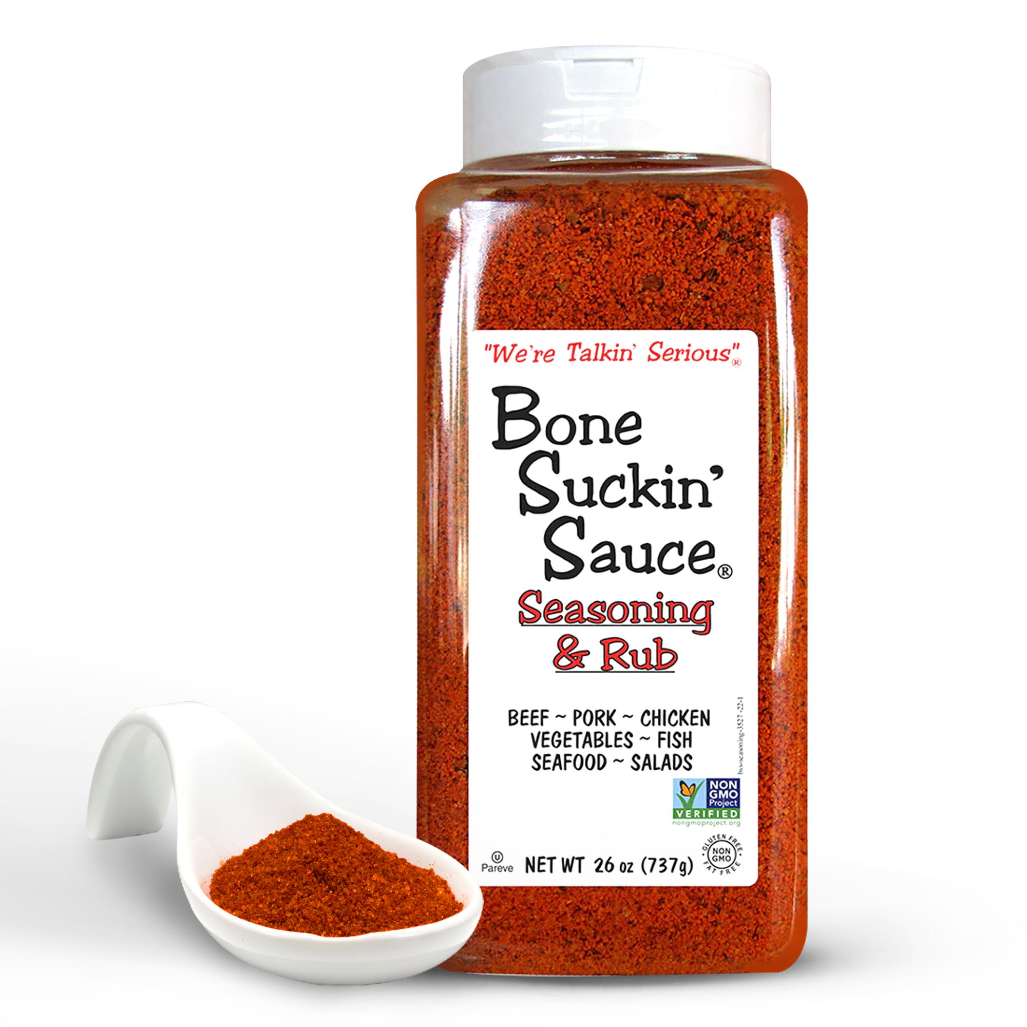 Bone Suckin' Original Seasoning & Rub 26 oz.