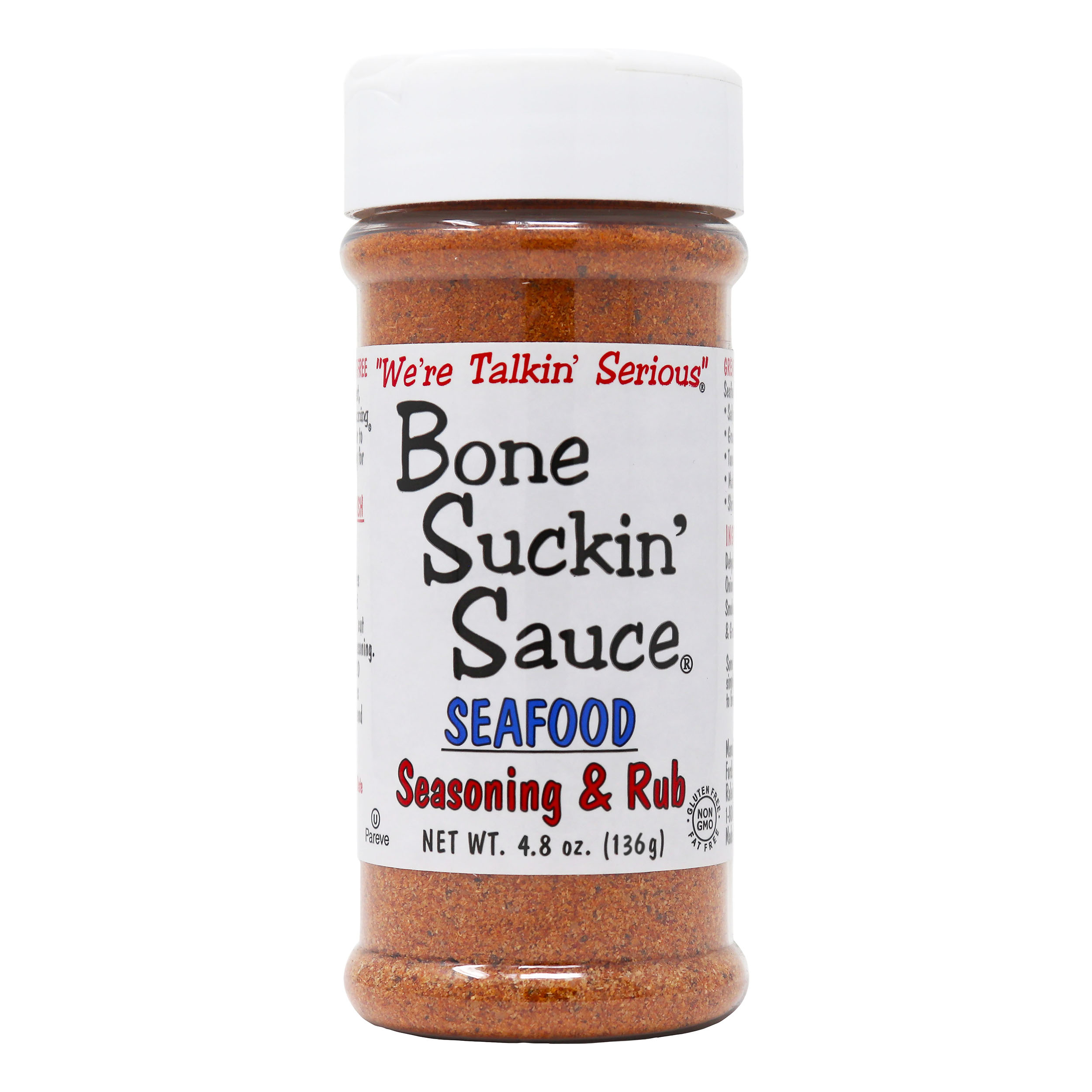 Bone Suckin’ Seafood Seasoning & Rub 4.8 oz