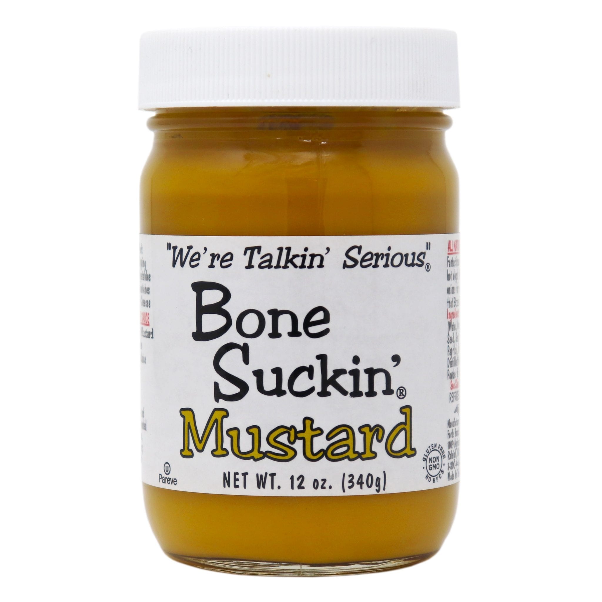Bone Suckin’ Mustard 12 oz