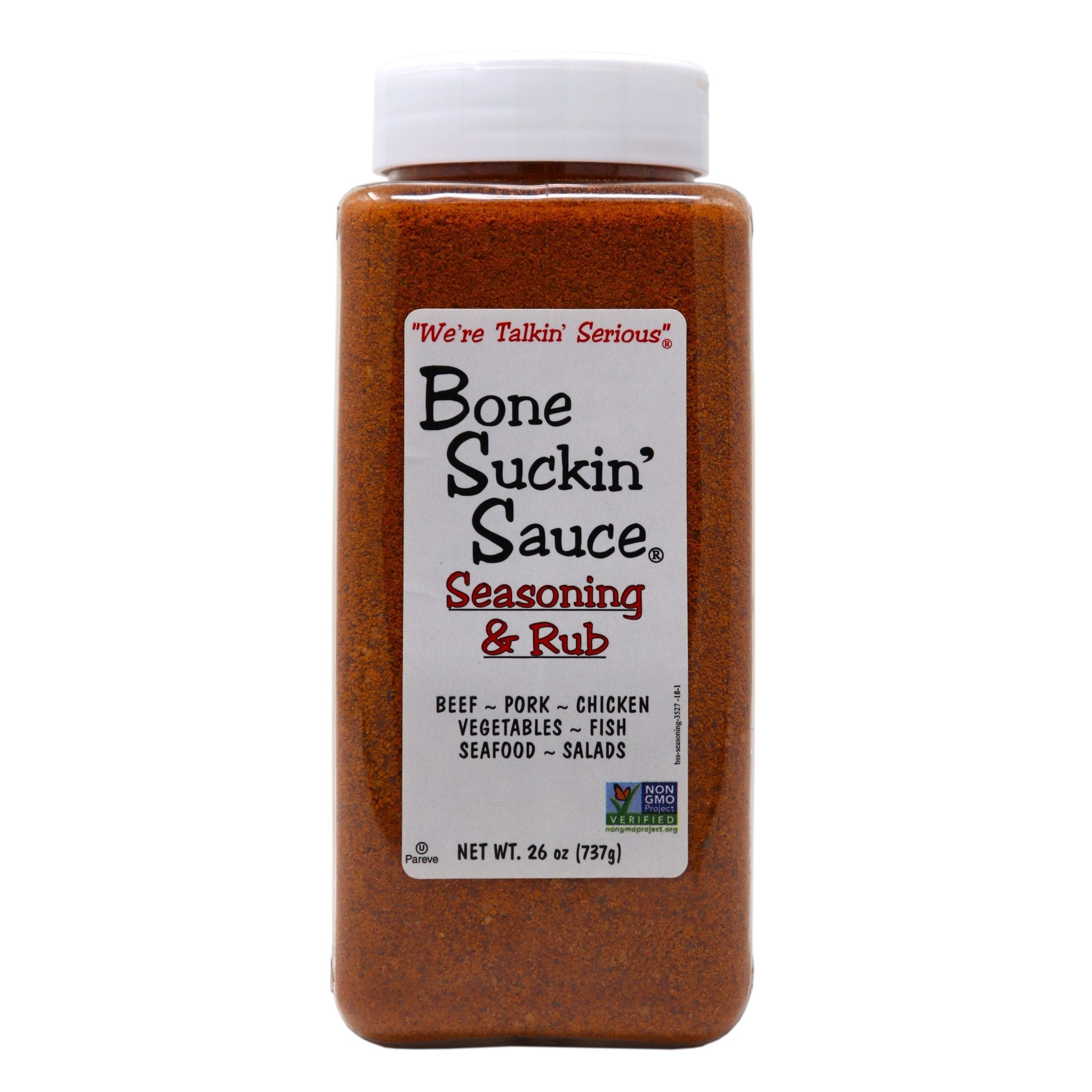 Bone Suckin’ Seasoning & Rub 26 oz