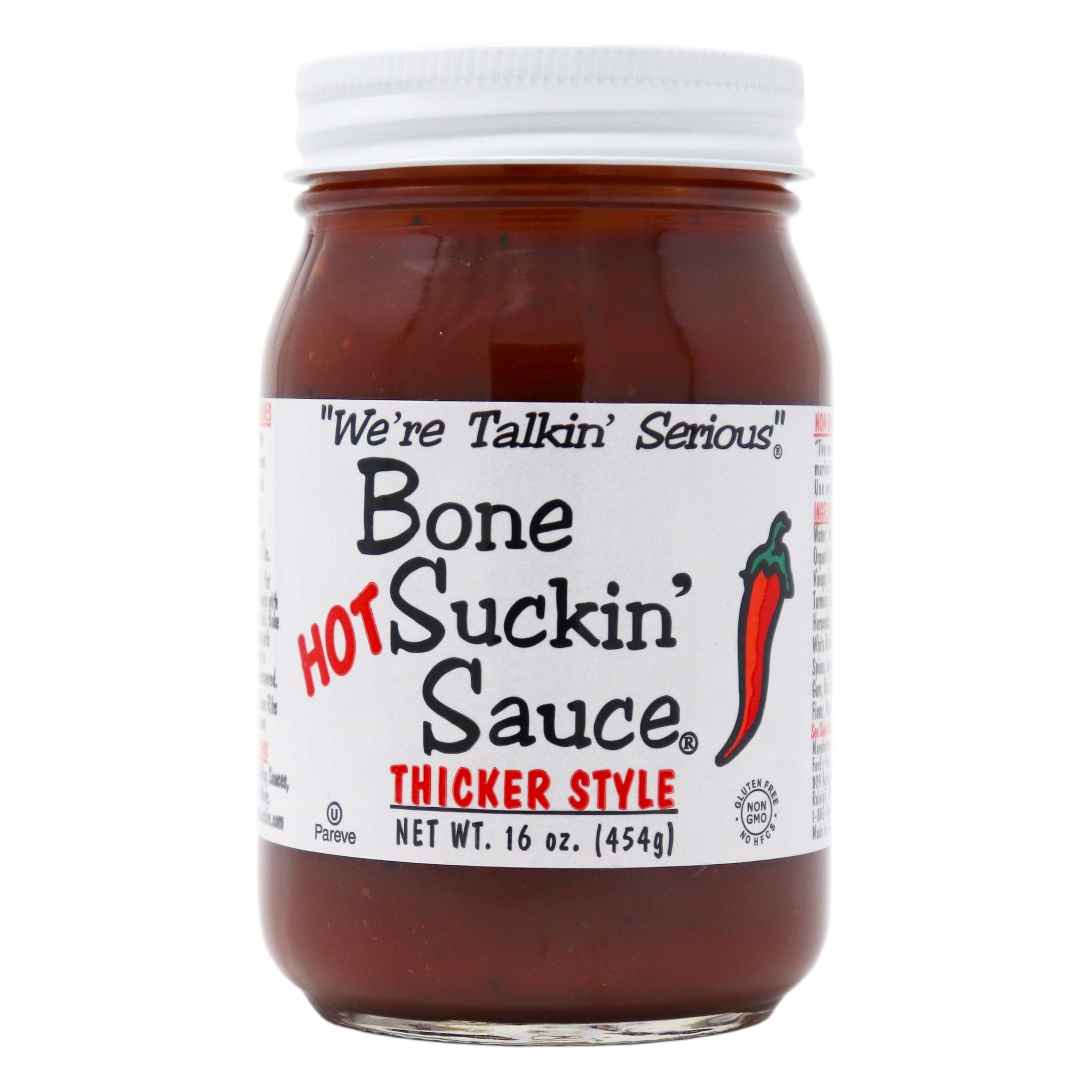 Bone Suckin’ Sauce Thicker Style Hot 16 oz