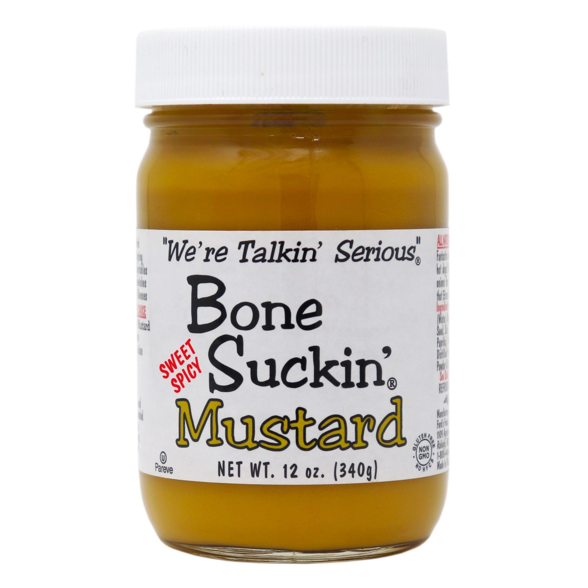 Bone Suckin’ Sweet Spicy Mustard 12 oz
