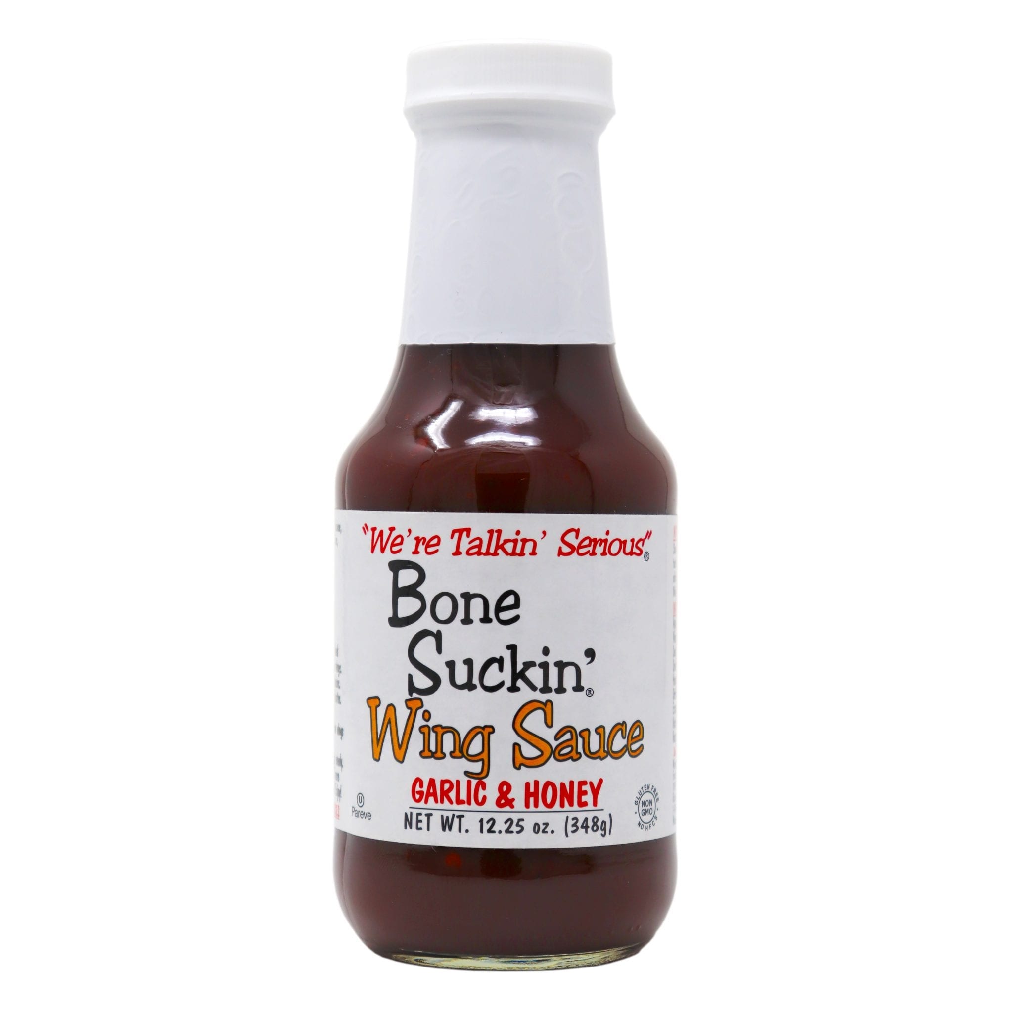 Bone Suckin’ Wing Sauce Garlic & Honey 12.25 oz