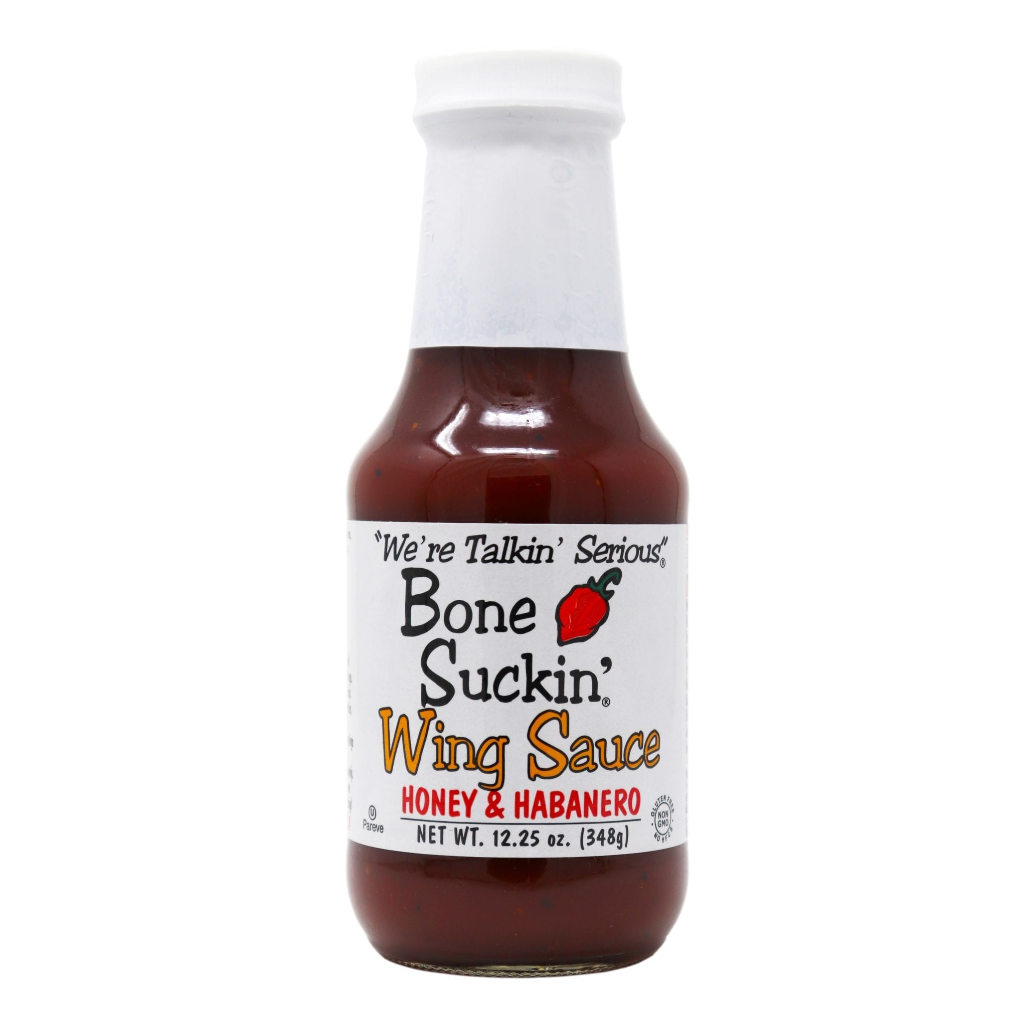 Bone Suckin’ Wing Sauce Honey & Habanero 12.25 oz