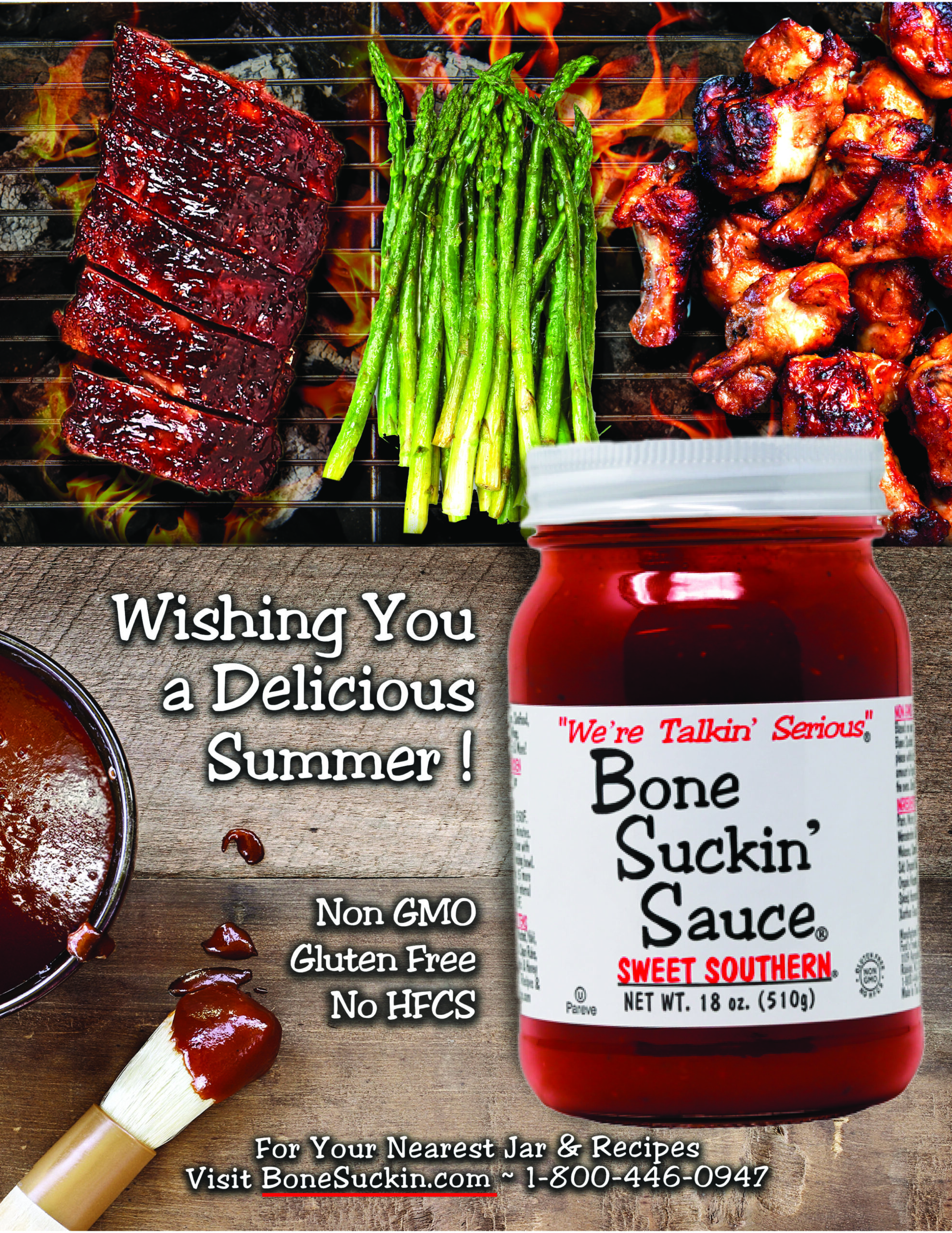 Wishing You a Delicious Summer Ad