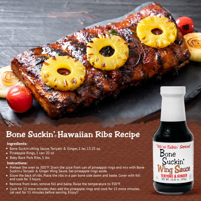 Bone Suckin' Hawaiian Ribs Recipe