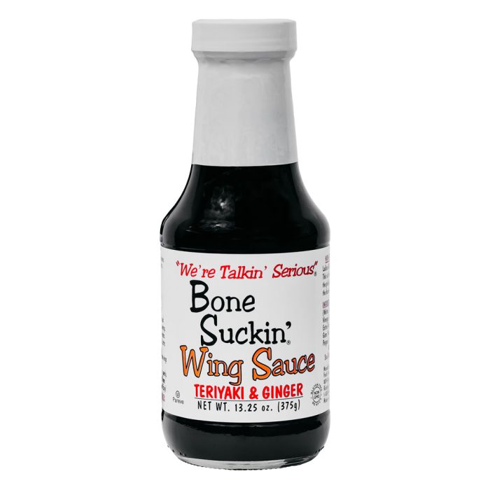 Bone Suckin' Wing Sauce, Teriyaki & Ginger