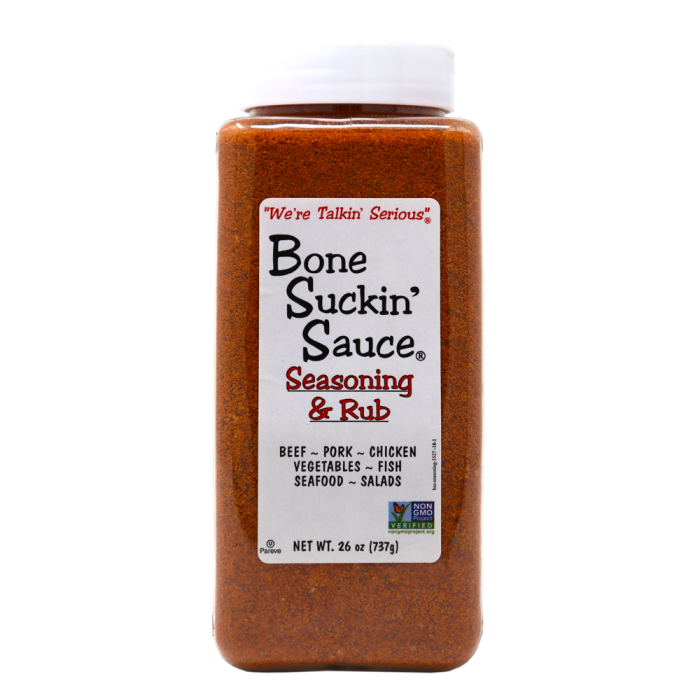 Bone Suckin' Original Seasoning & Rub 26 oz.