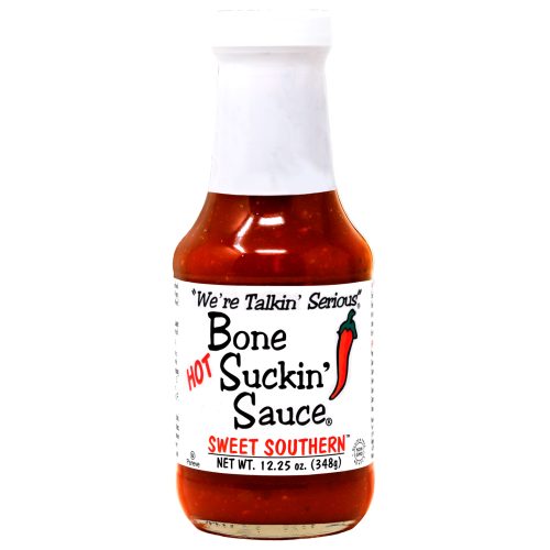 Bone Suckin' Sauce Hot Sweet Southern, 12.25 oz. bottle