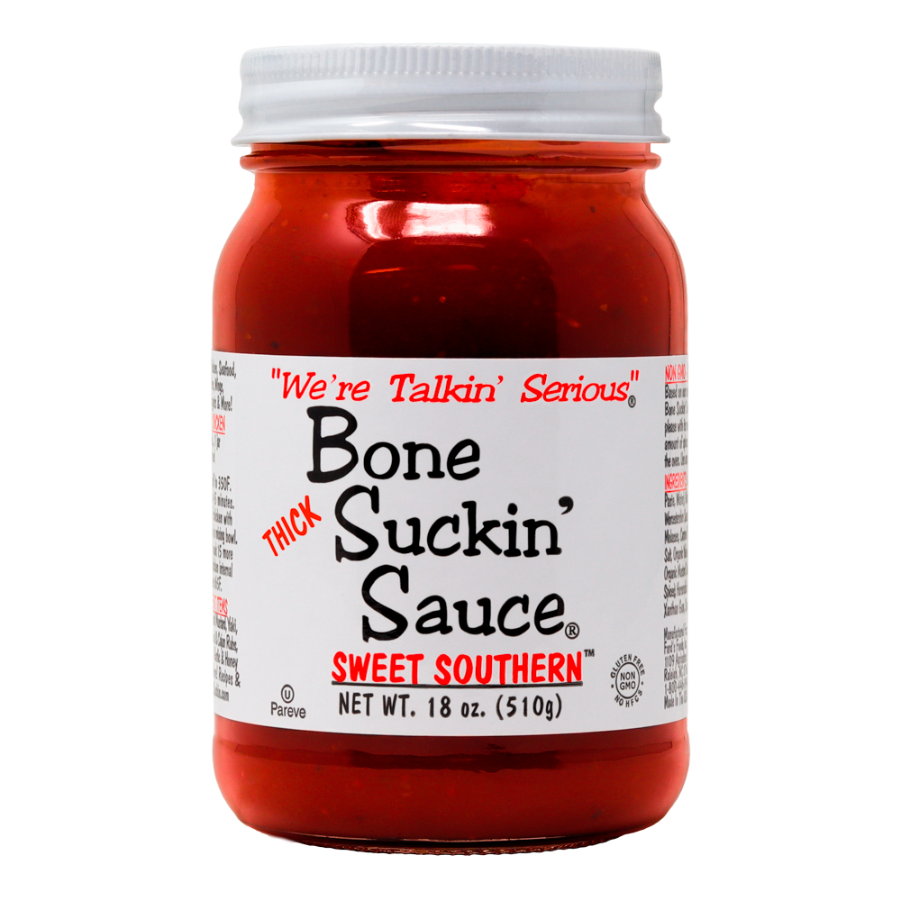 Thick Sweet Southern Bone Suckin' Sauce, 18 oz. Jar