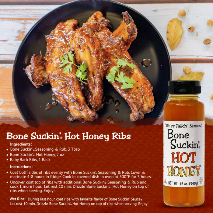 Bone Suckin' Hot Honey Ribs Recipe