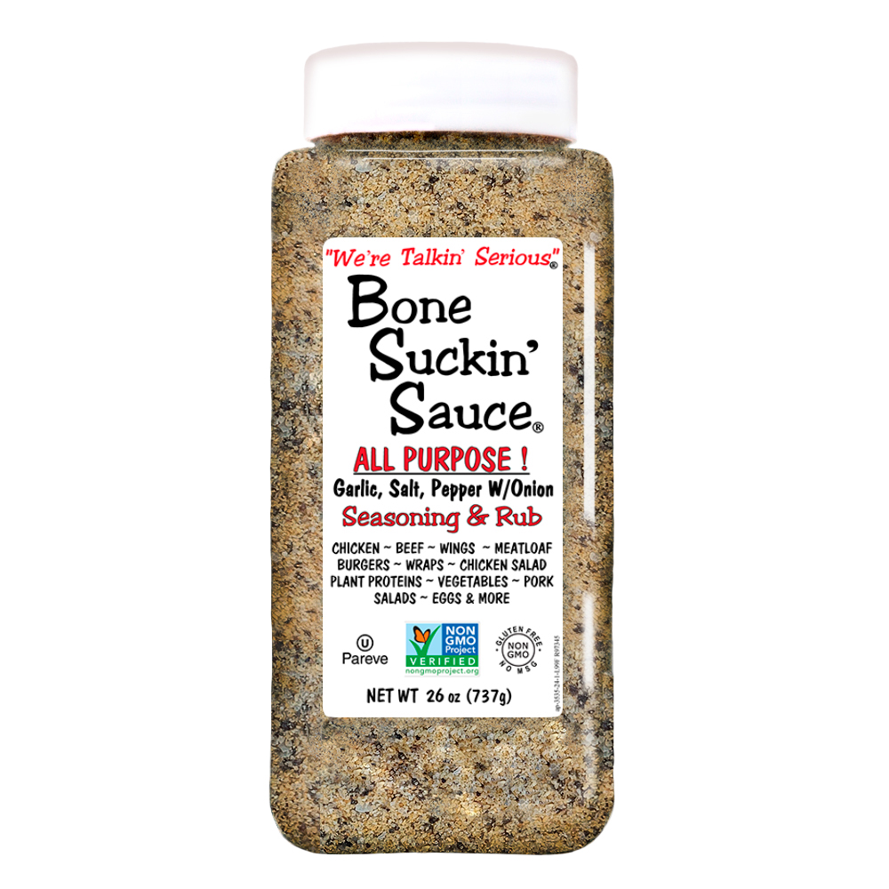 Bone Suckin’ All Purpose! Seasoning & Rub 26 oz