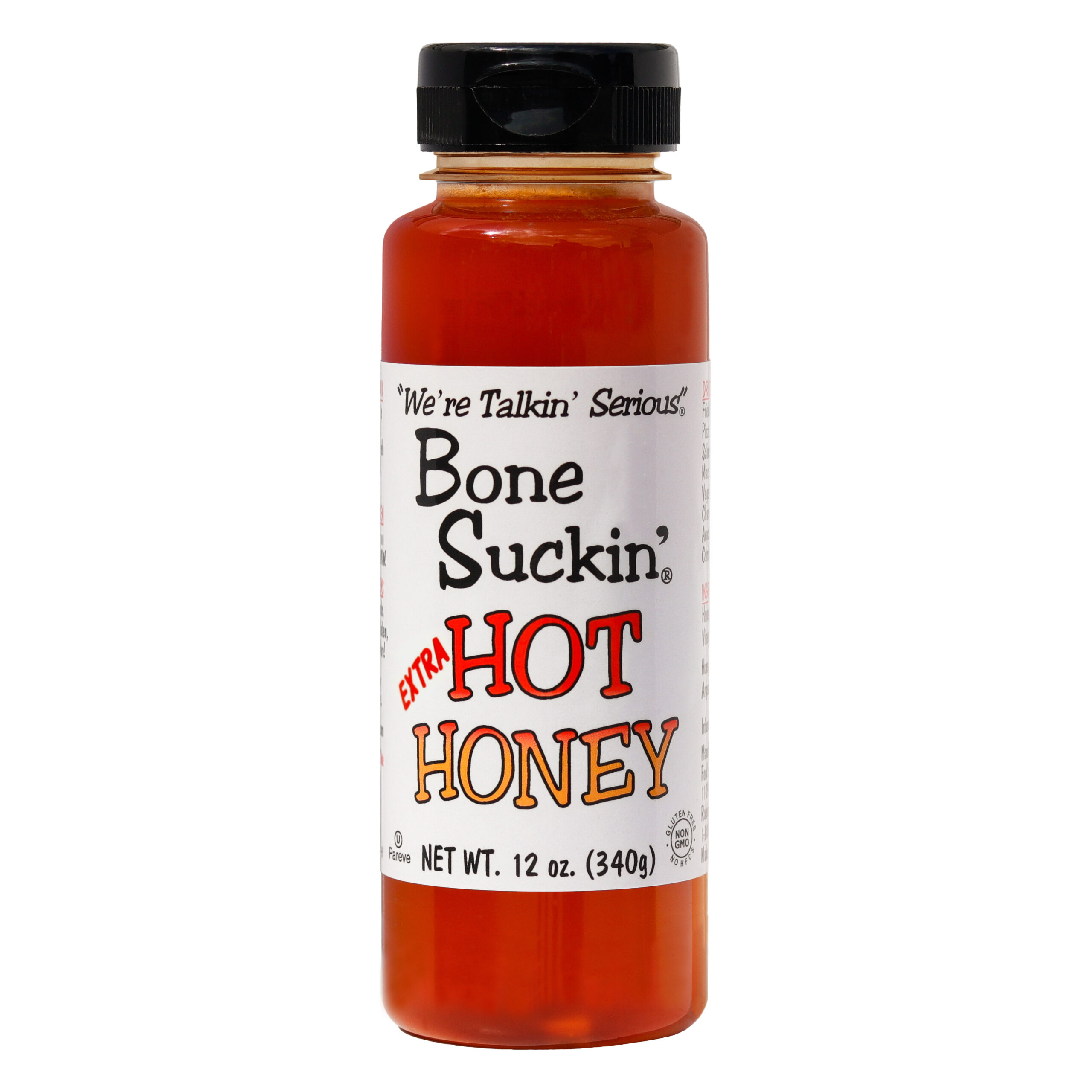 Bone Suckin’ Extra Hot Honey, 12 oz.