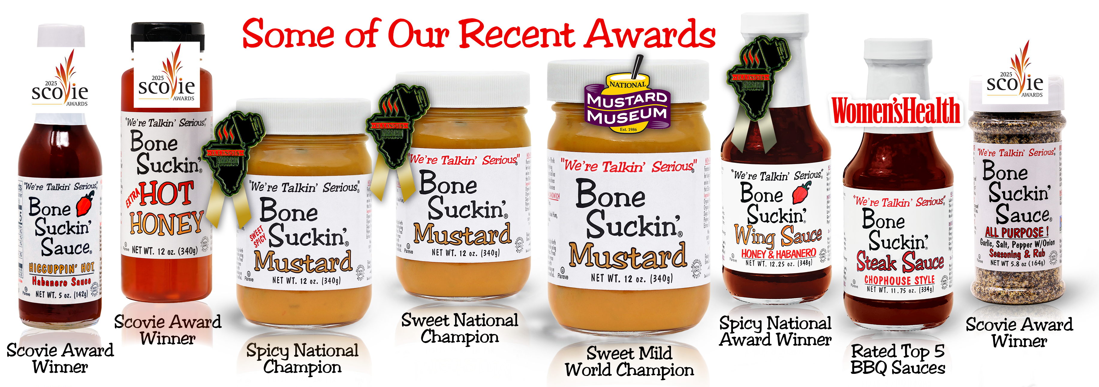 Bone Suckin' Sauce Recent Awards